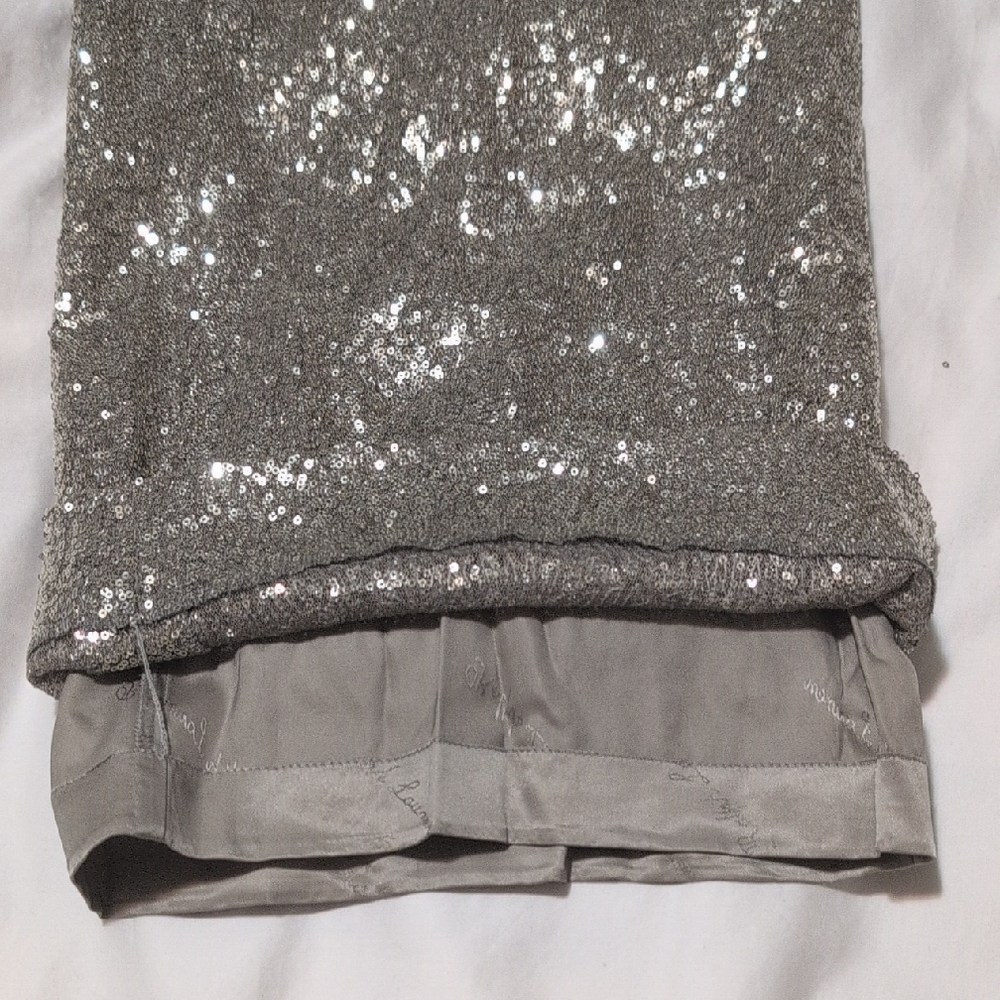 Welles Embellished Wide-Leg Pant. Ralph Lauren Collection - Picture 12 of 12